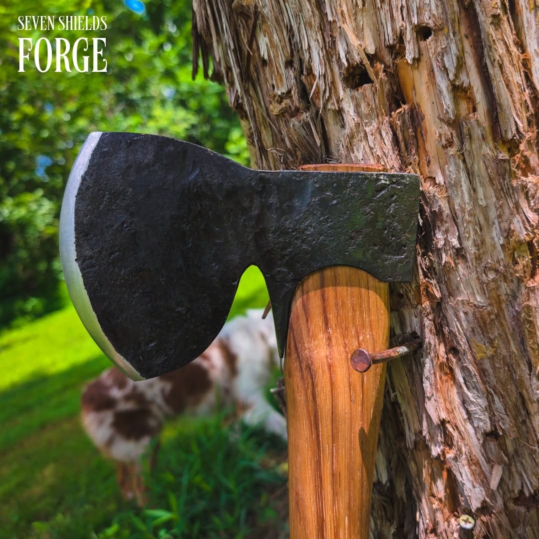 Russian Style Forged Forest Axe