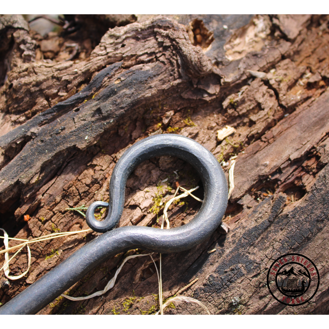 Hand Forged Fire Poker