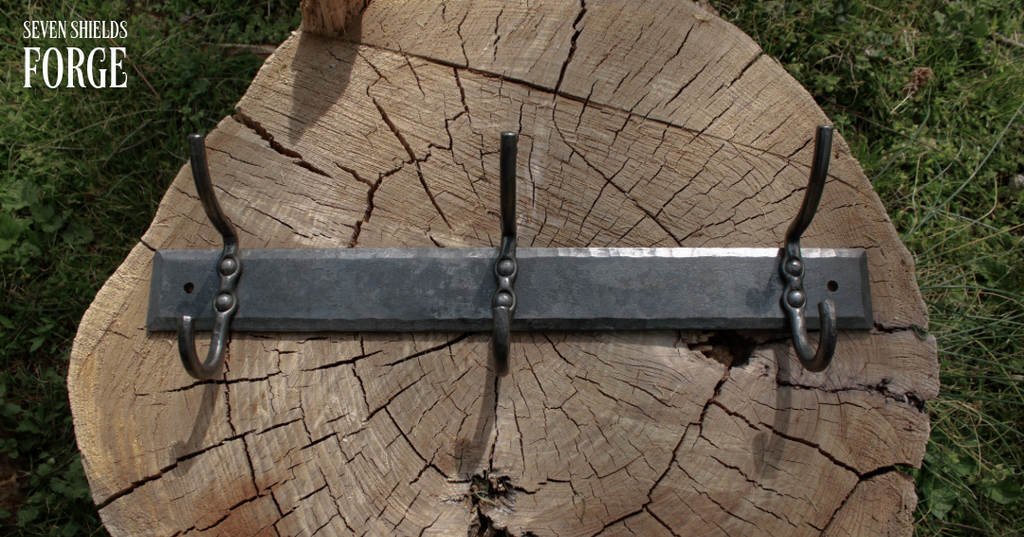 Forged Rustic Hook Rack