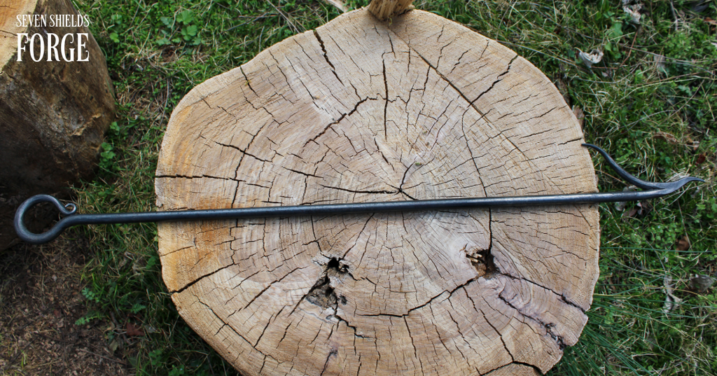 Hand Forged Fire Poker