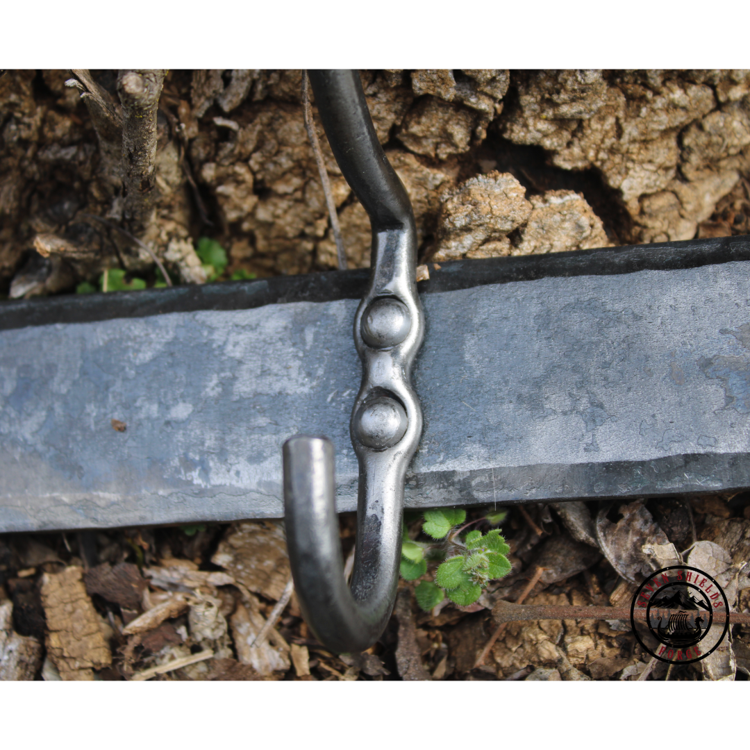 Forged Rustic Hook Rack