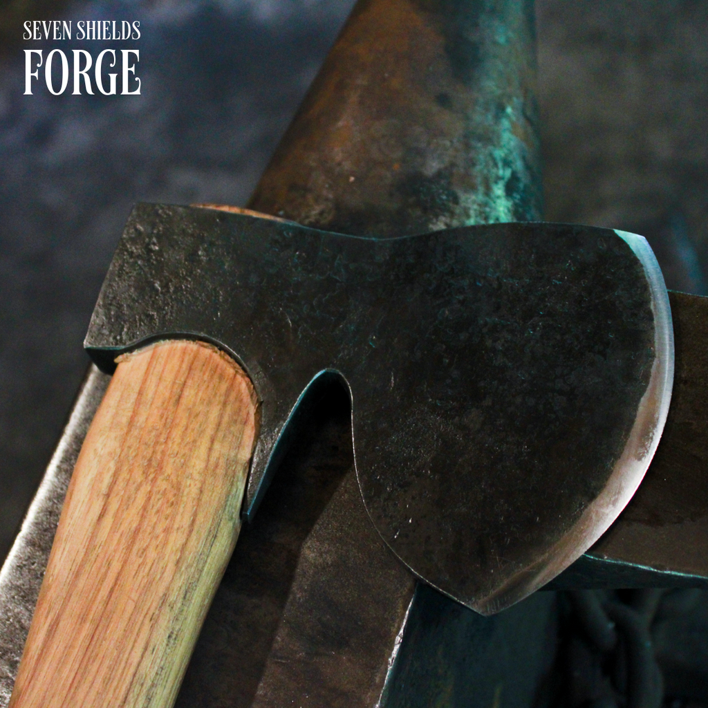 Russian Style Forged Forest Axe
