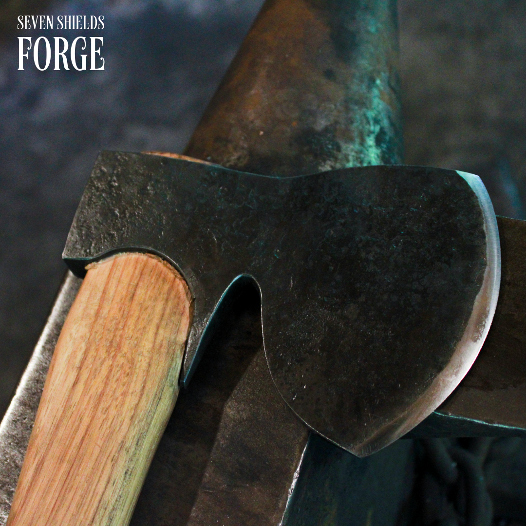 Russian Style Forged Forest Axe