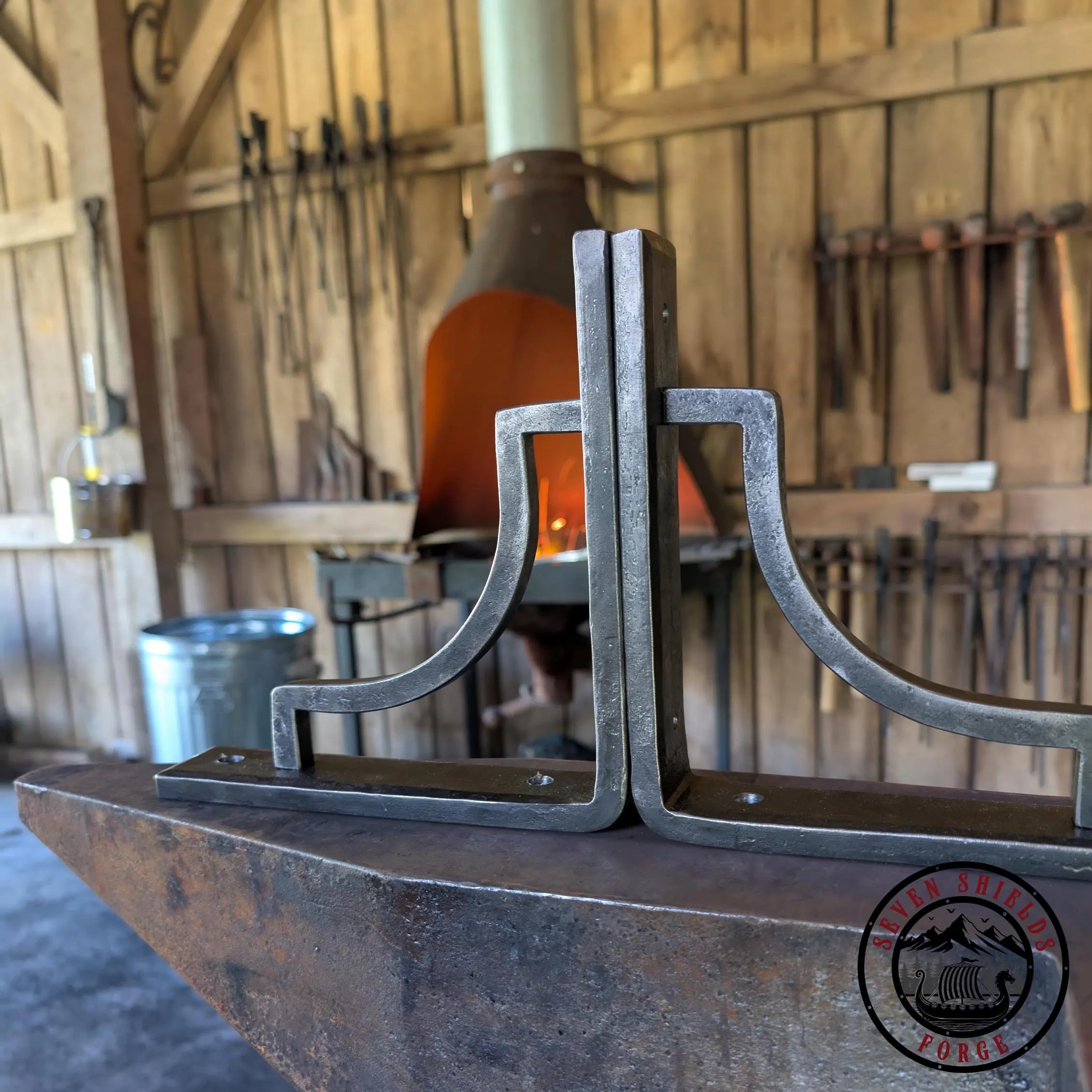 Forged Mantel Brackets