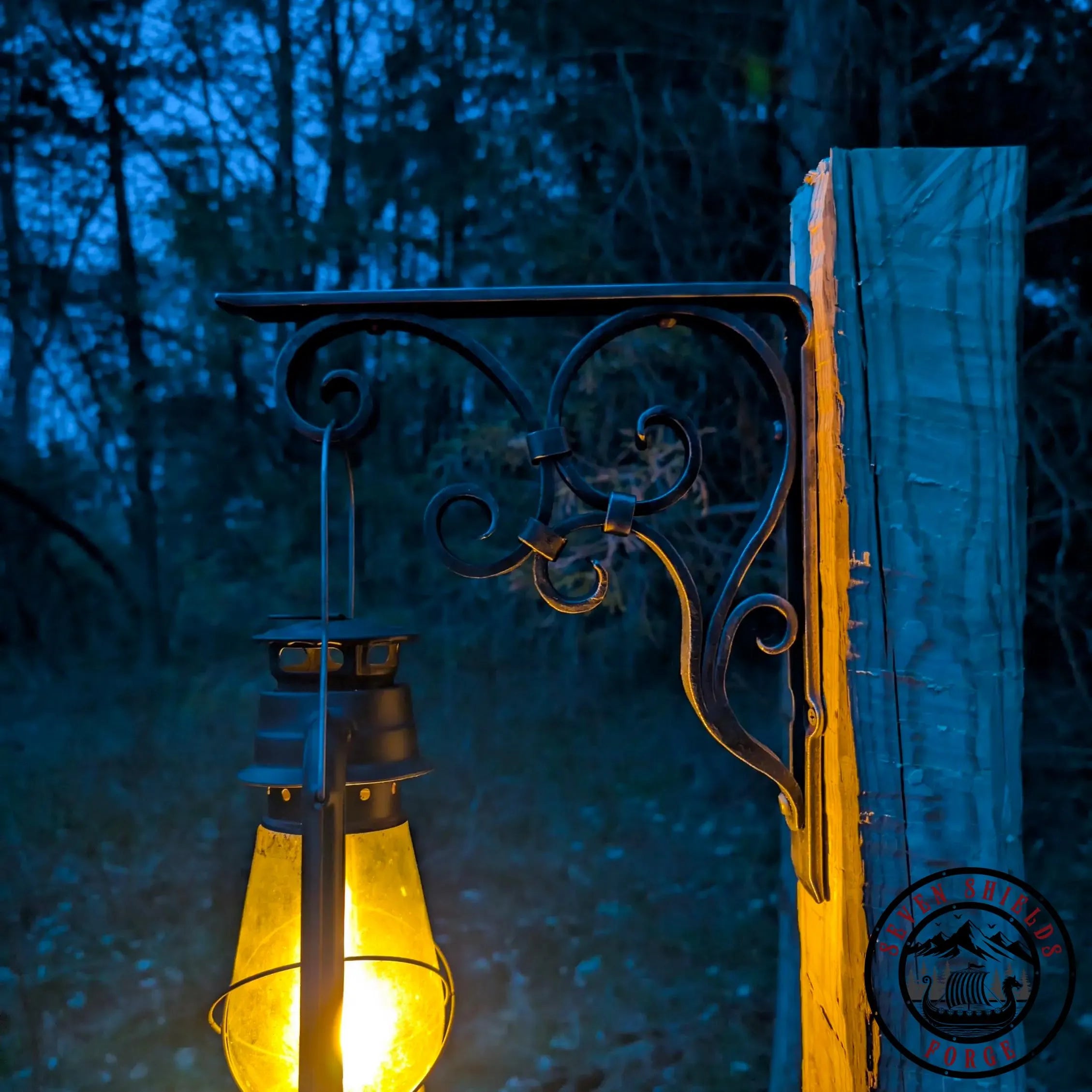 Hand Forged Hanging Bracket