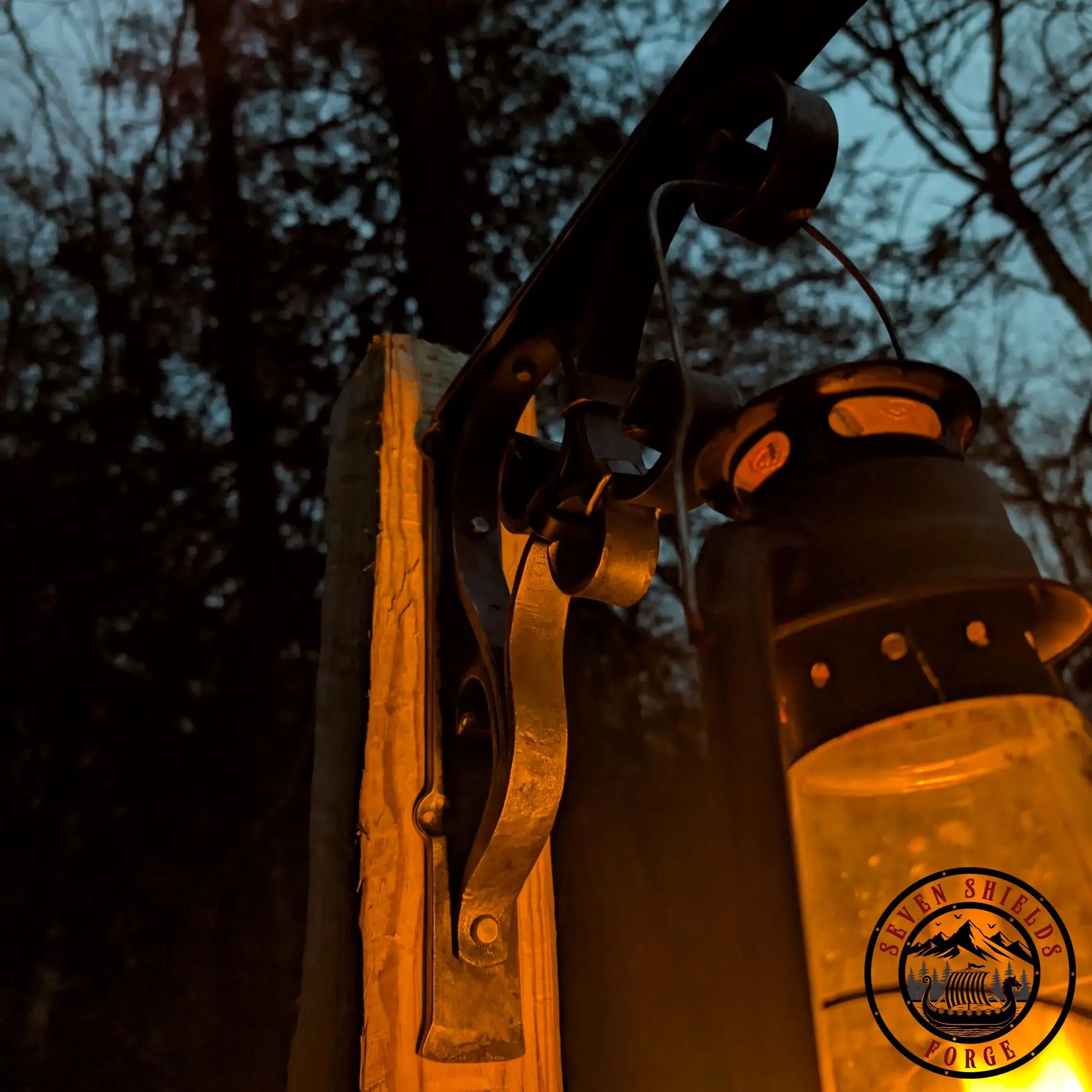 Hand Forged Hanging Bracket