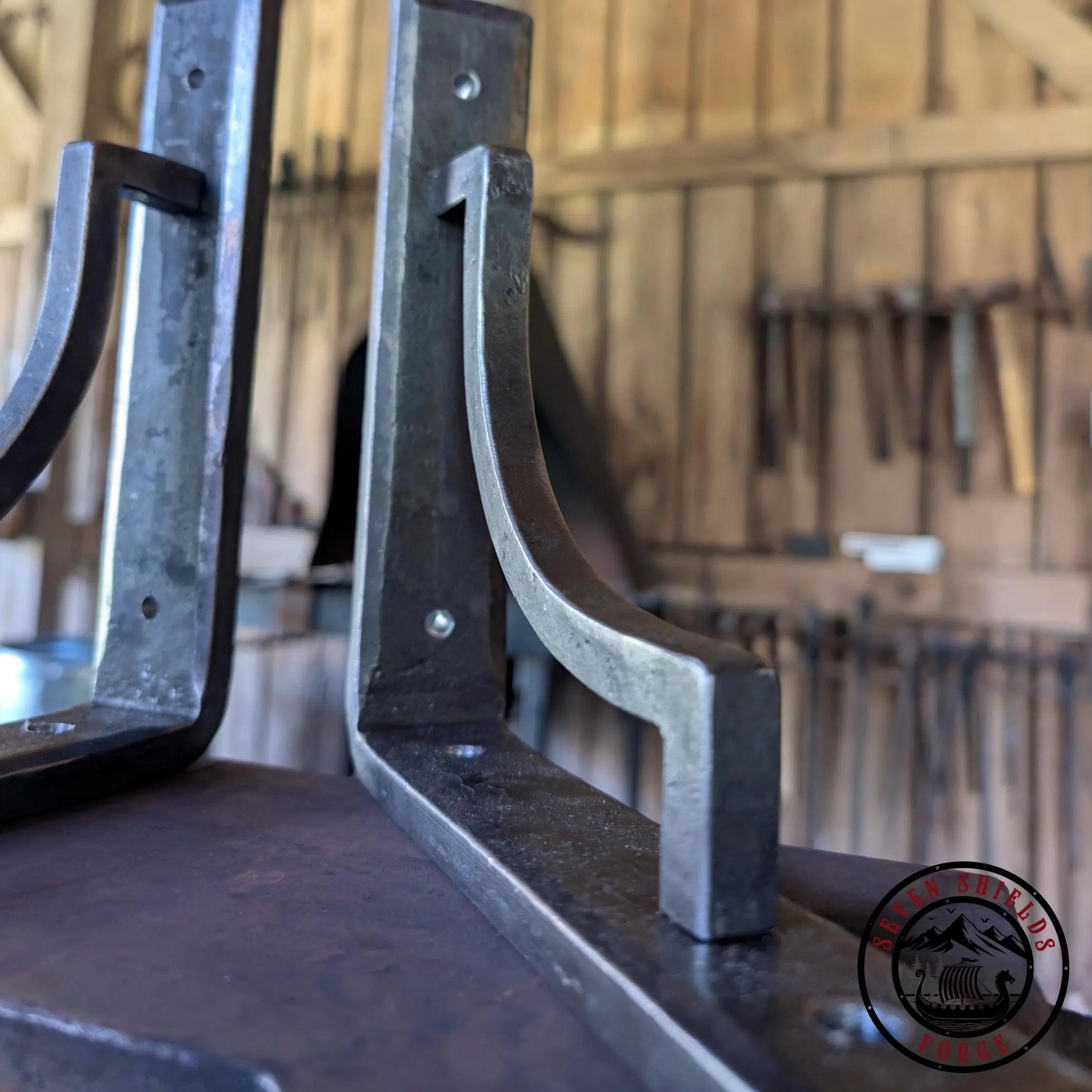 Forged Mantel Brackets