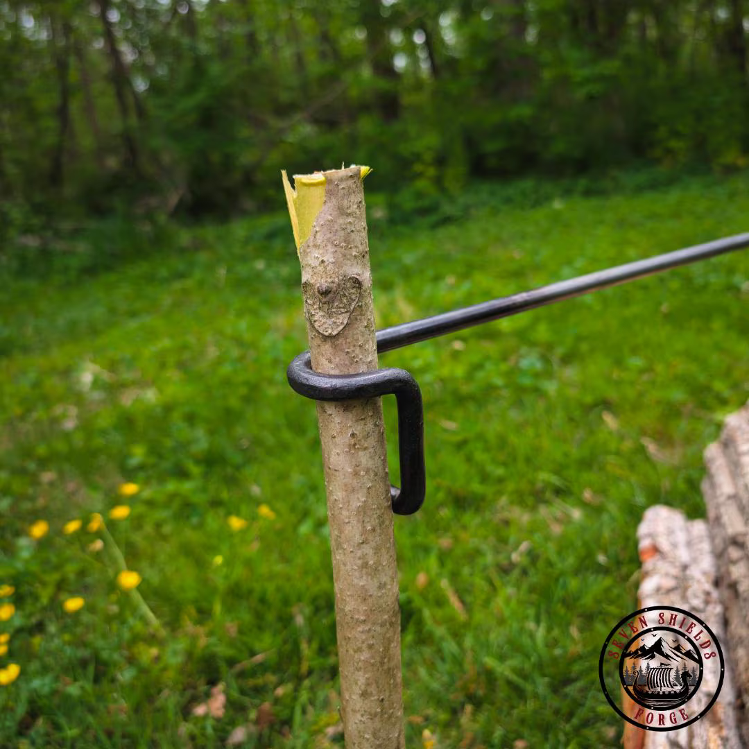 Adjustable Campfire Hook