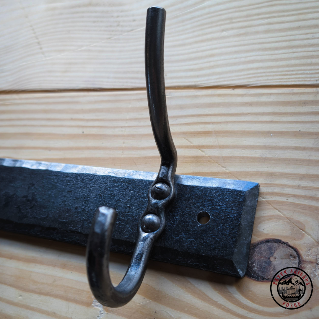 Forged Rustic Hook Rack