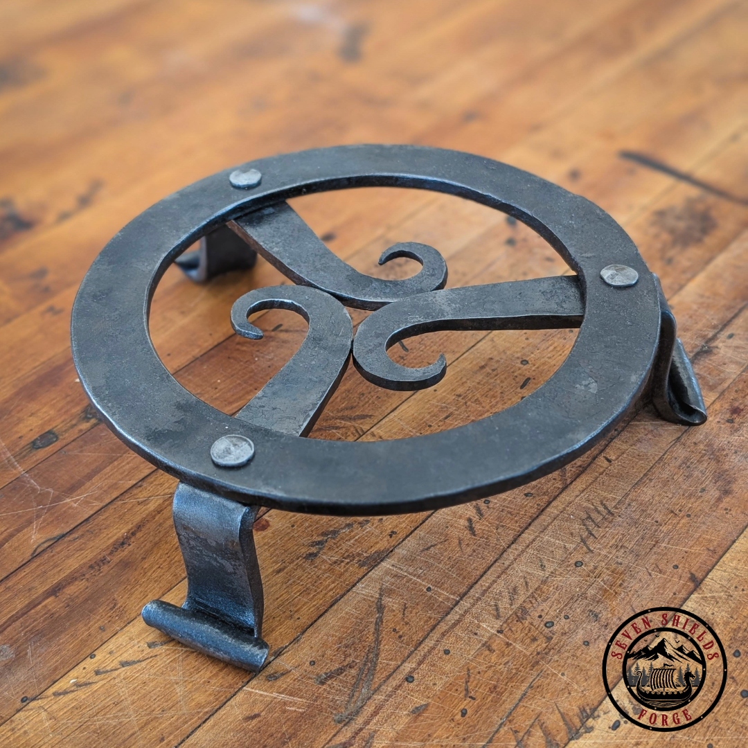 Hand Forged Decorative Trivet