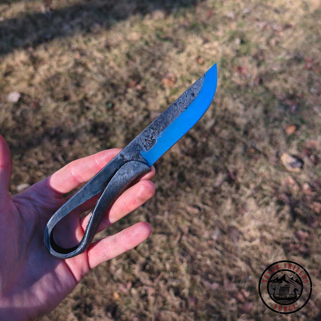 Hand Forged Blacksmith Knife