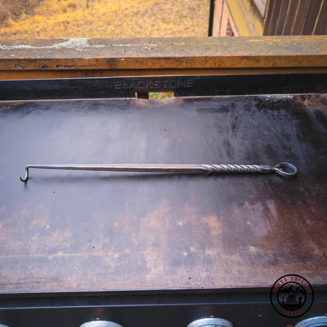 Forged Meat Turner w/ bottle opener