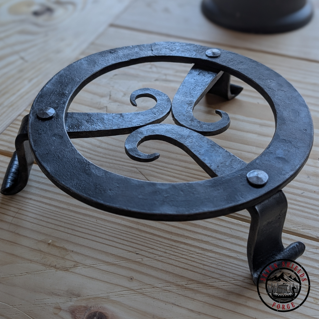 Hand Forged Decorative Trivet