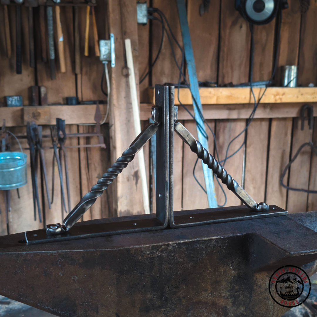 Rustic Twisted Brackets