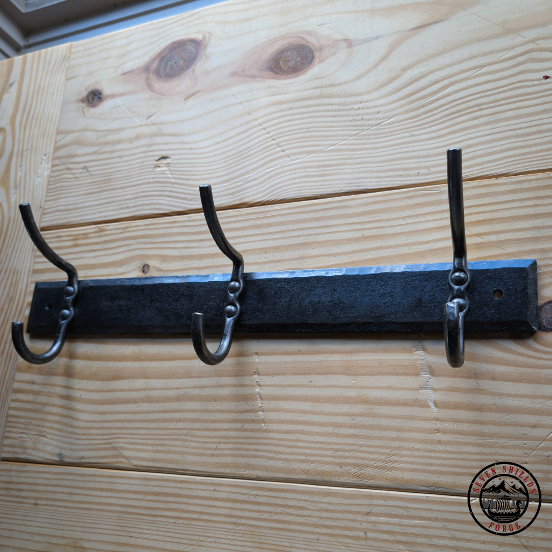 Forged Rustic Hook Rack
