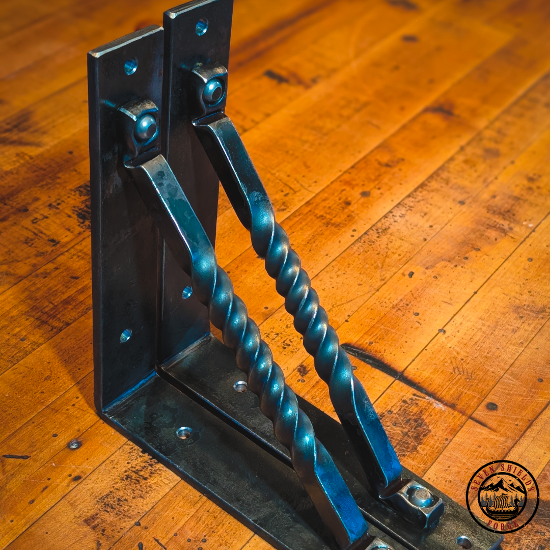 Rustic Twisted Brackets