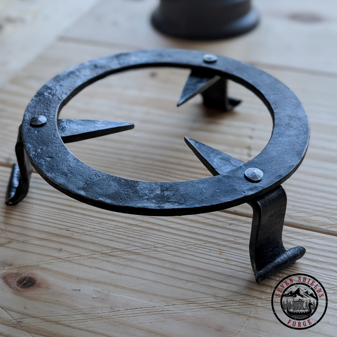 Hand Forged Rustic Trivet