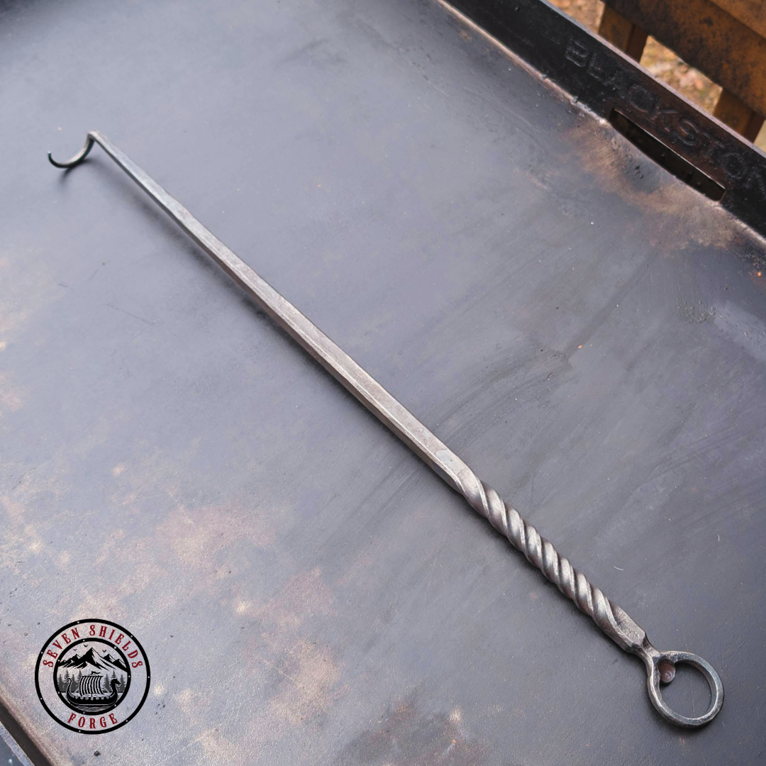 Forged Meat Turner w/ bottle opener