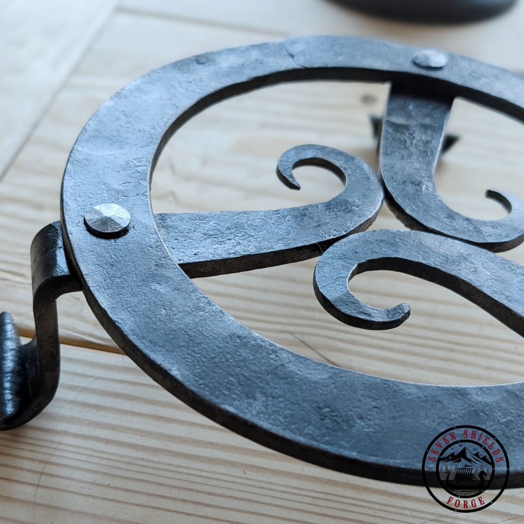 Hand Forged Decorative Trivet
