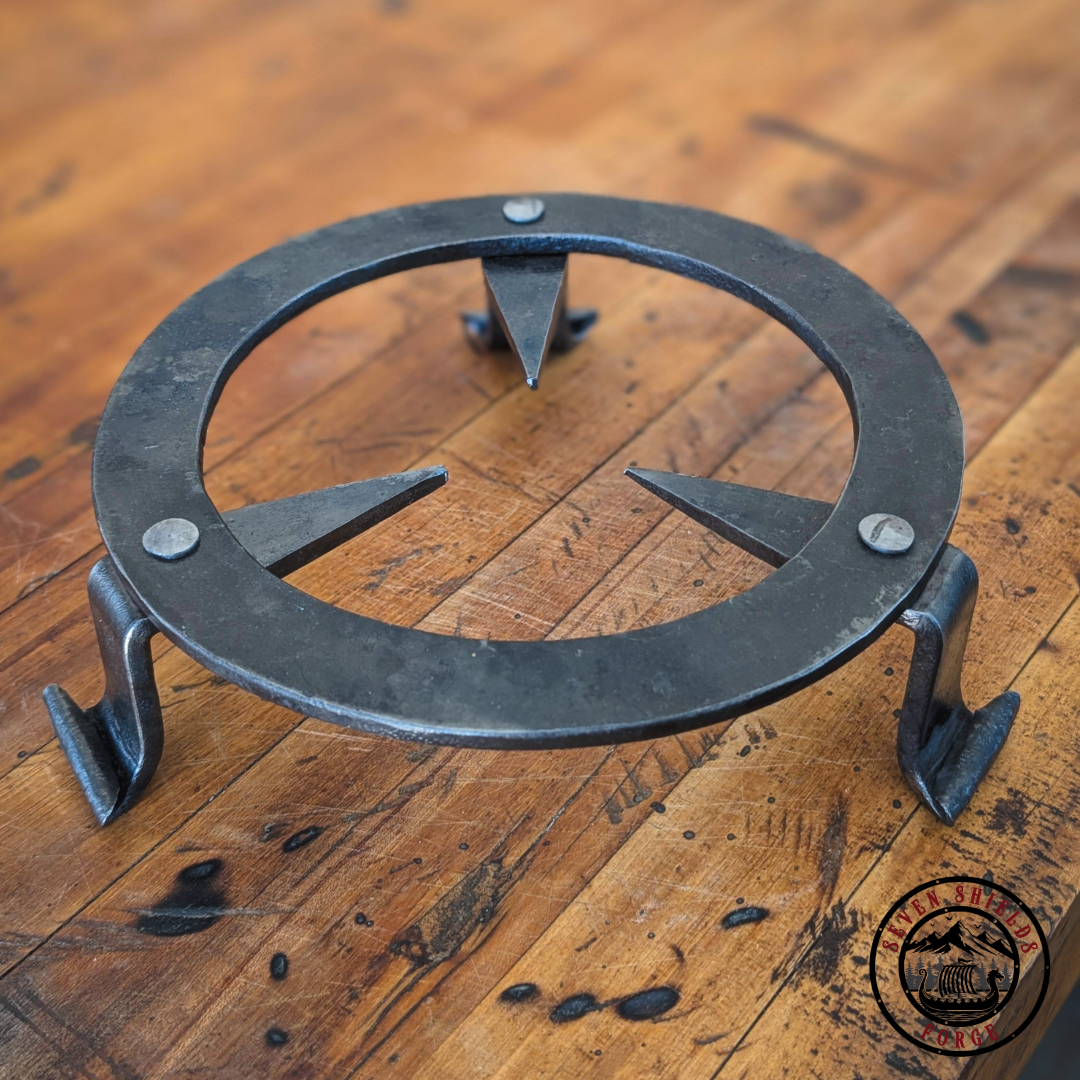 Hand Forged Rustic Trivet