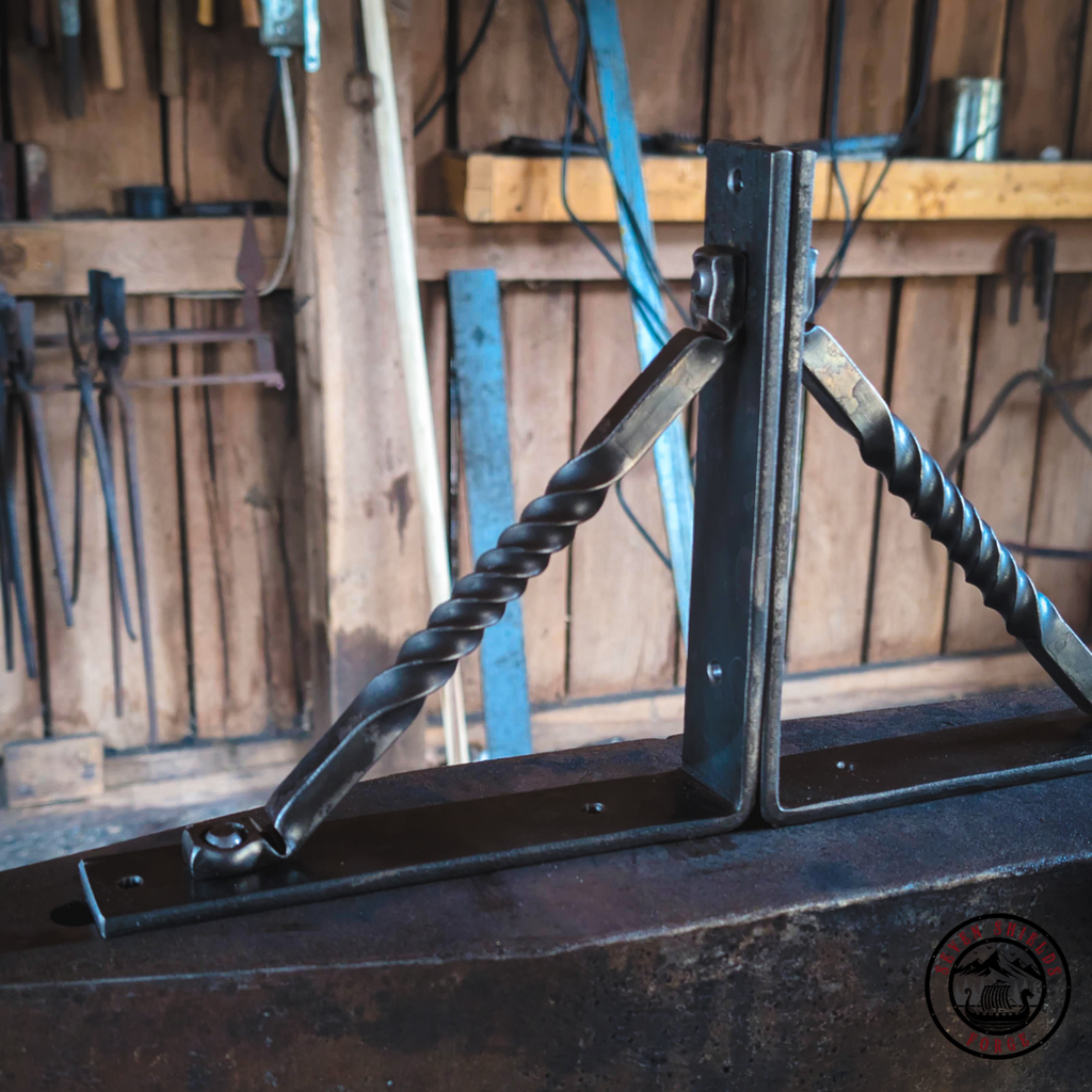 Rustic Twisted Brackets