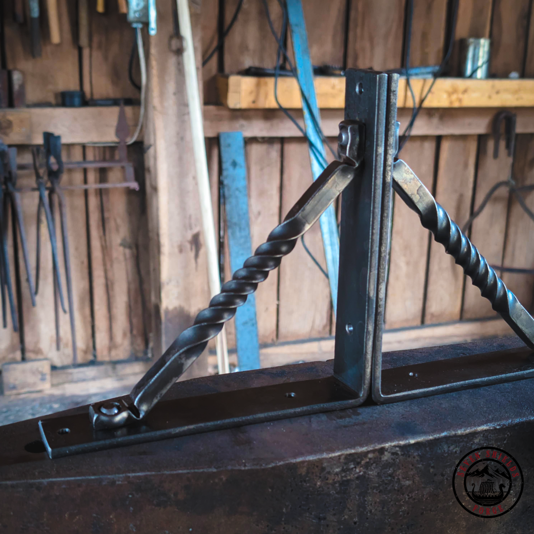 Rustic Twisted Brackets