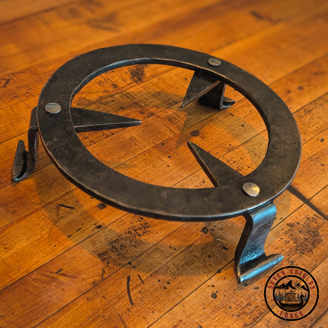 Hand Forged Rustic Trivet